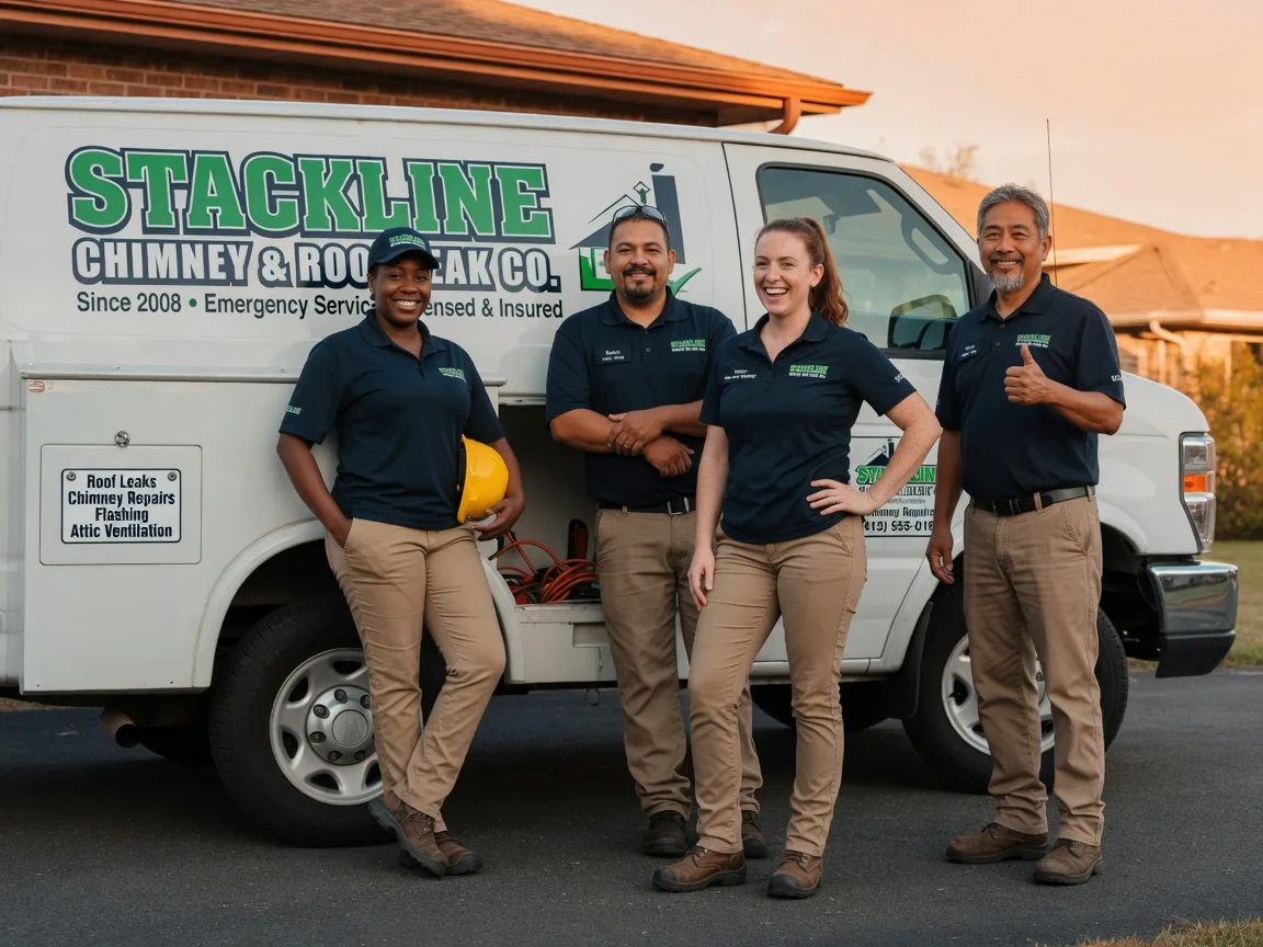 Chimney flashing repair company in New London, NH